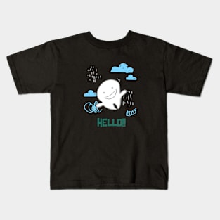 Hello Friend Ghost Kids T-Shirt